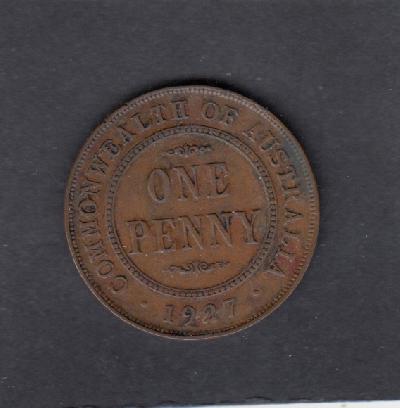 Beschrijving: 1 Penny GEORGIUS V